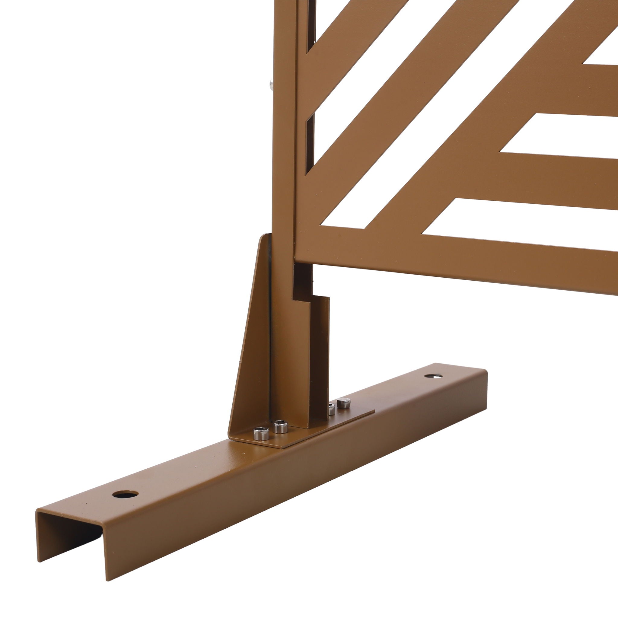 Freestanding Outdoor & Indoor Freestanding Metal Privacy Screen