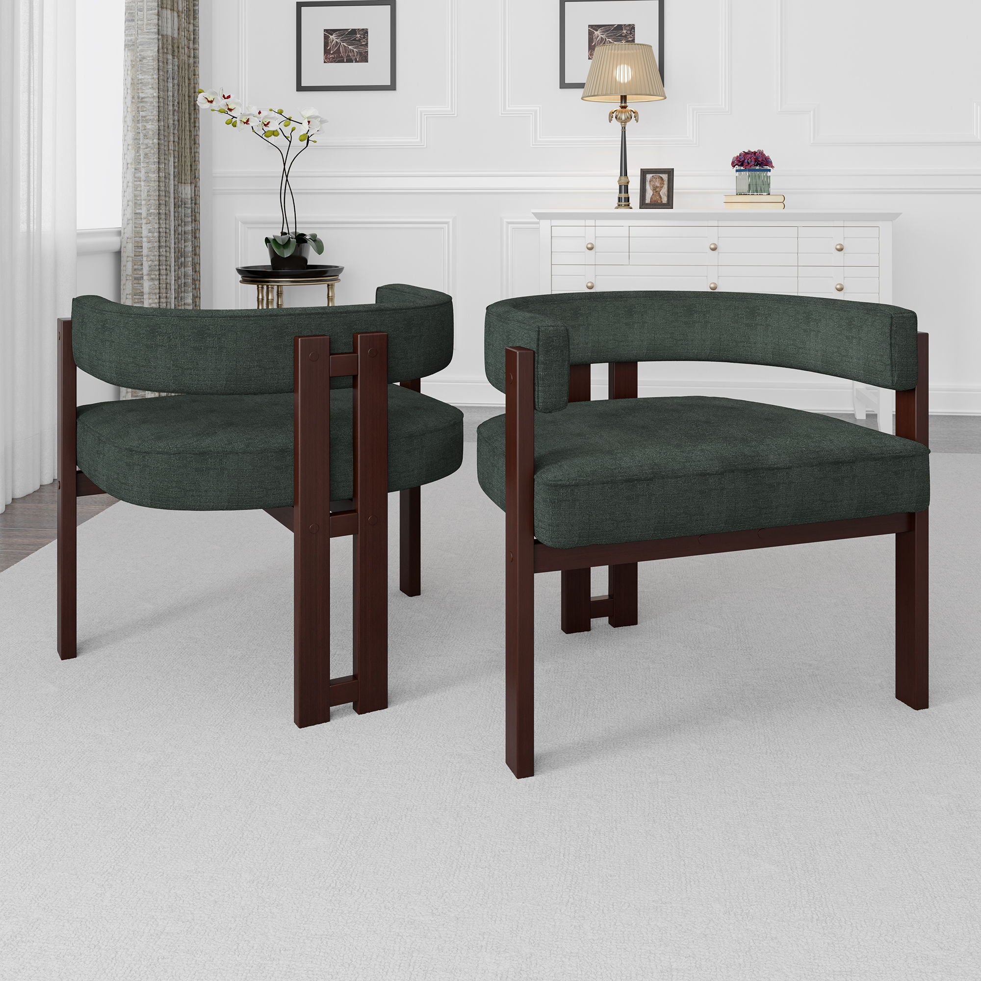 Modern Accent Teddy Upholstered Armchair