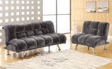 Furniture of America Marbelle - Chair - Gray | Meri Furniture
