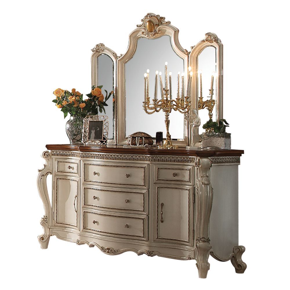 ACME 5 Drw & 2 Doors • Drawer: GLIDE Side Metal (3 Ball Bearing, Full Ext.). | Meri Furniture