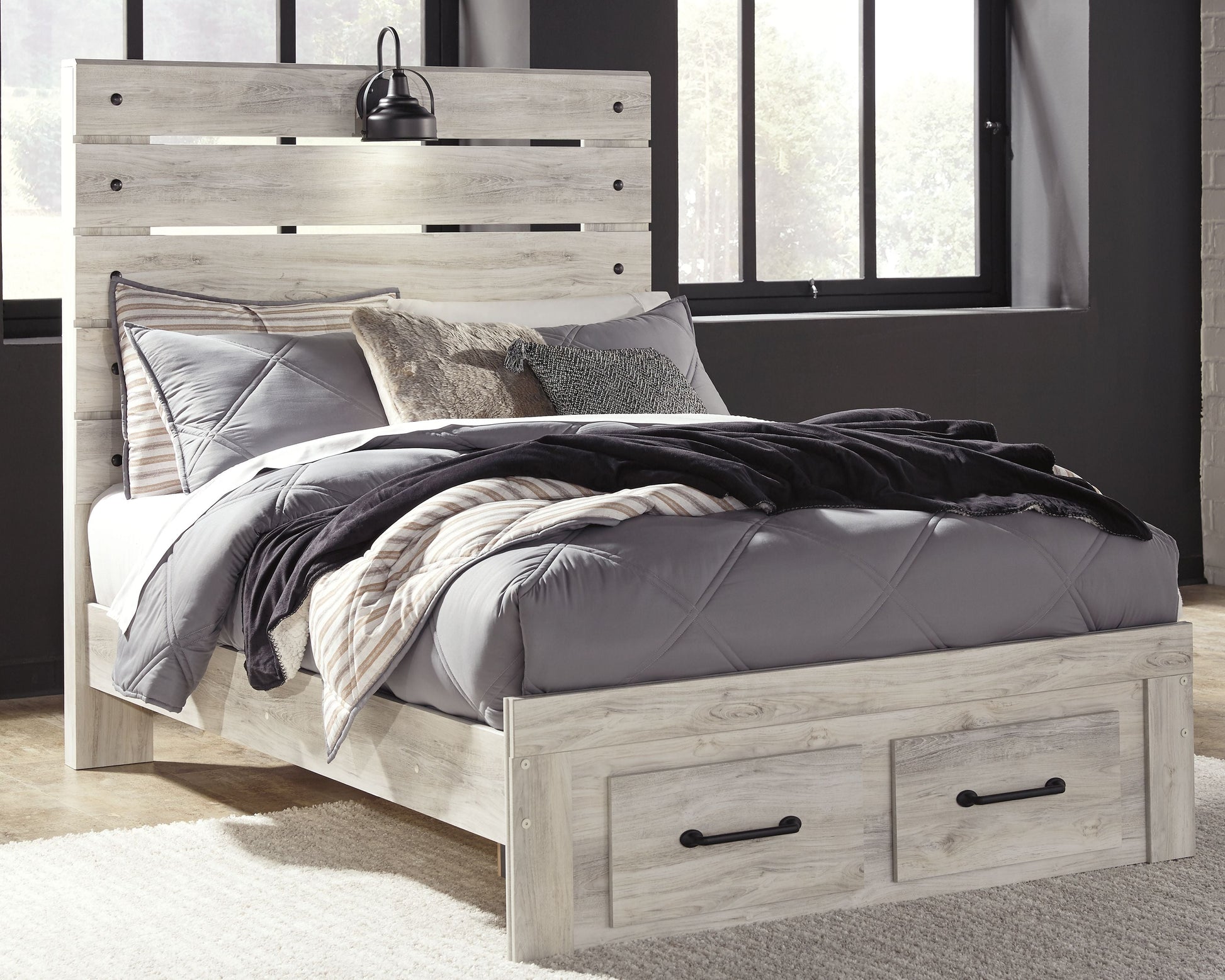 Signature Design by Ashley® Cambeck - Panel Bed | Meri Furniture