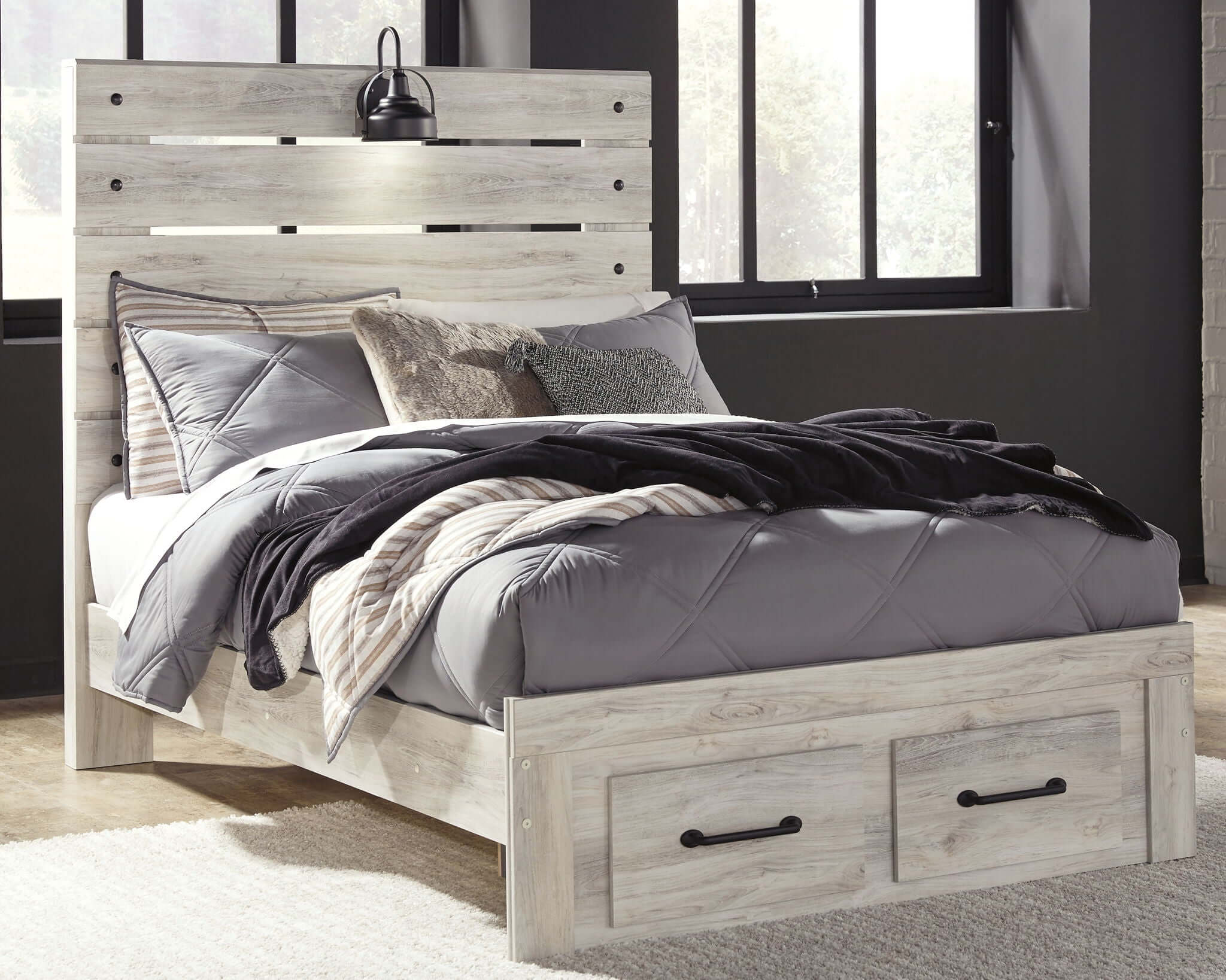Cambeck - Panel Bed | Meri Furniture