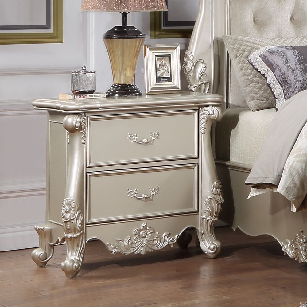 ACME Bently - Nightstand - Champagne | Meri Furniture