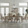 Magnolia Manor - Pedestal Table Set With Upholstered Chairs