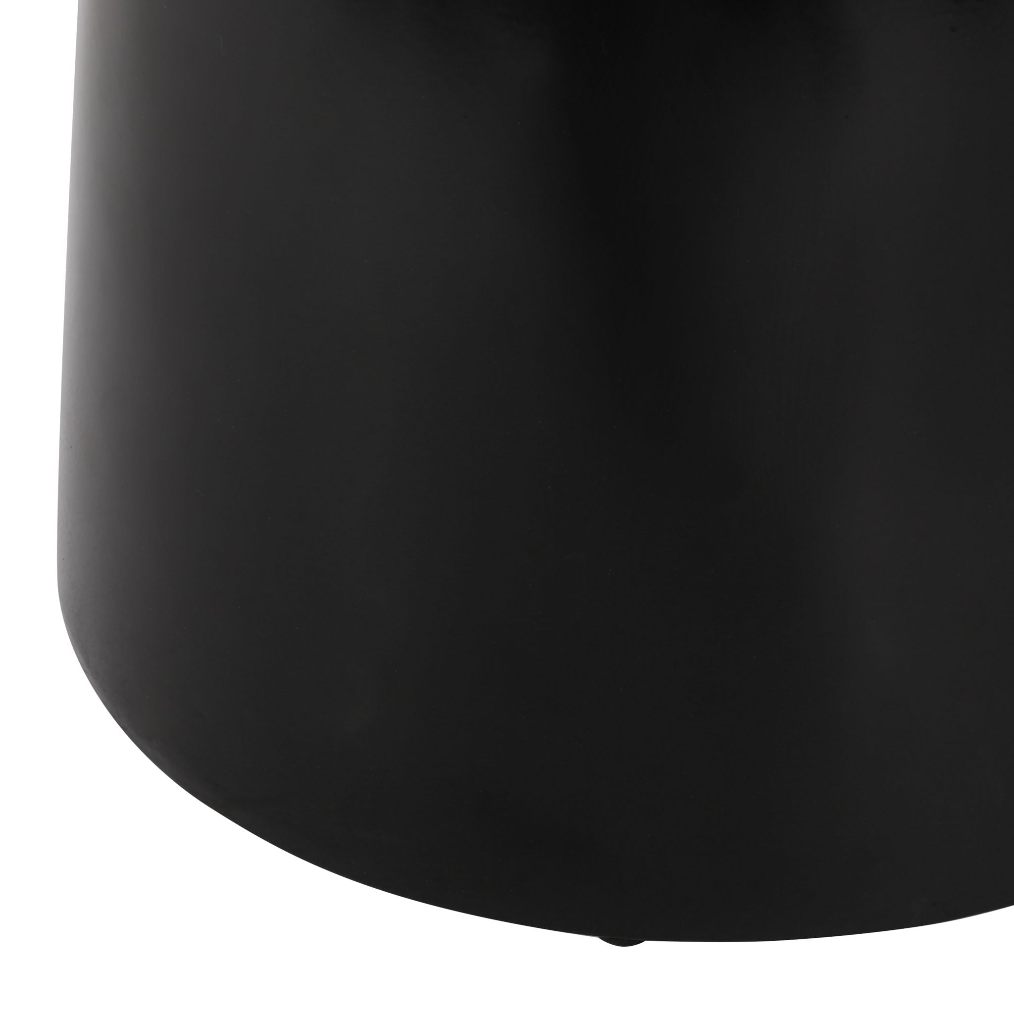 Outdoor Modern Metal End Large Table