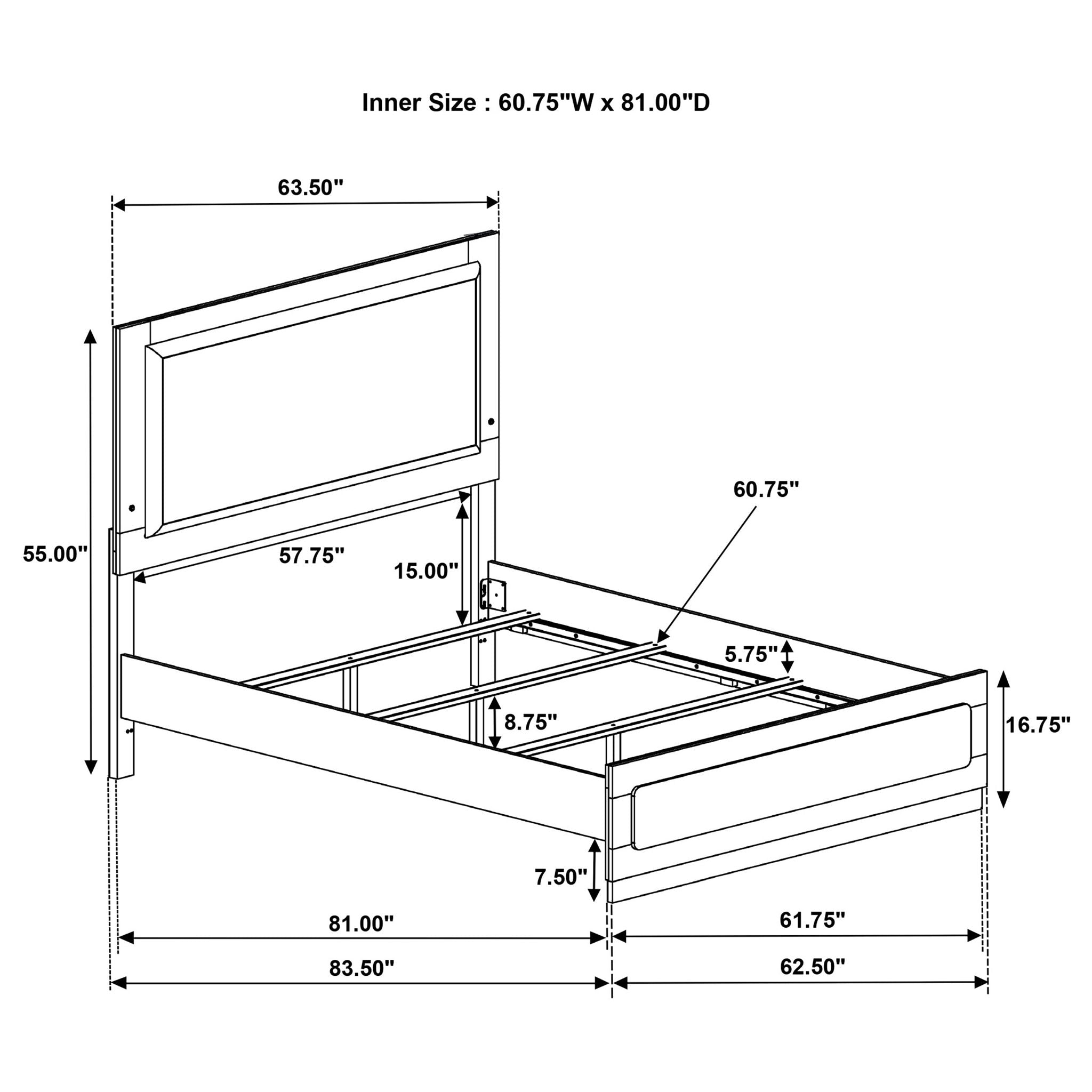 Sophia - 4 Piece Bedroom Set