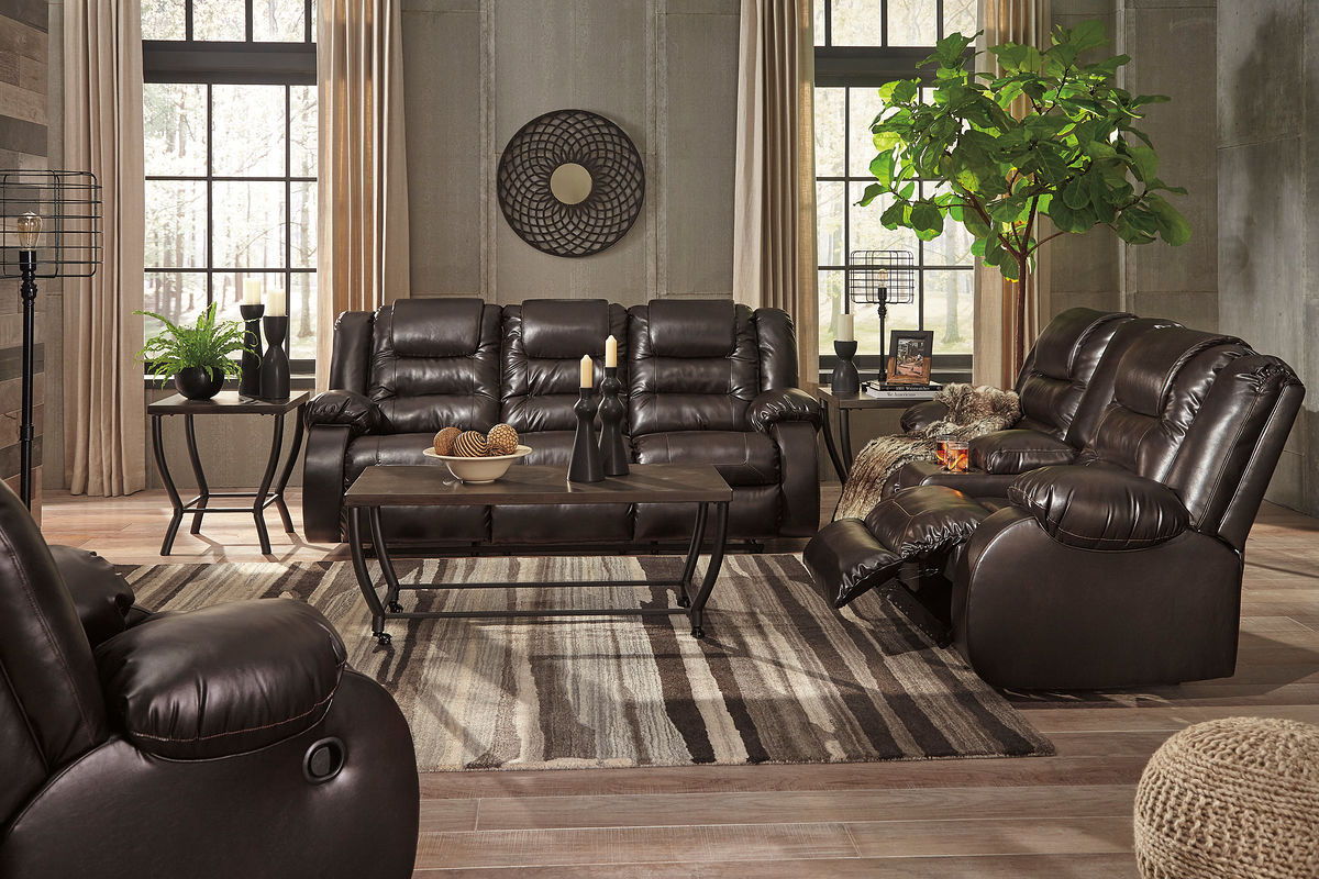 Signature Design by Ashley® Vacherie - Reclining Living Room Set | Meri Furniture