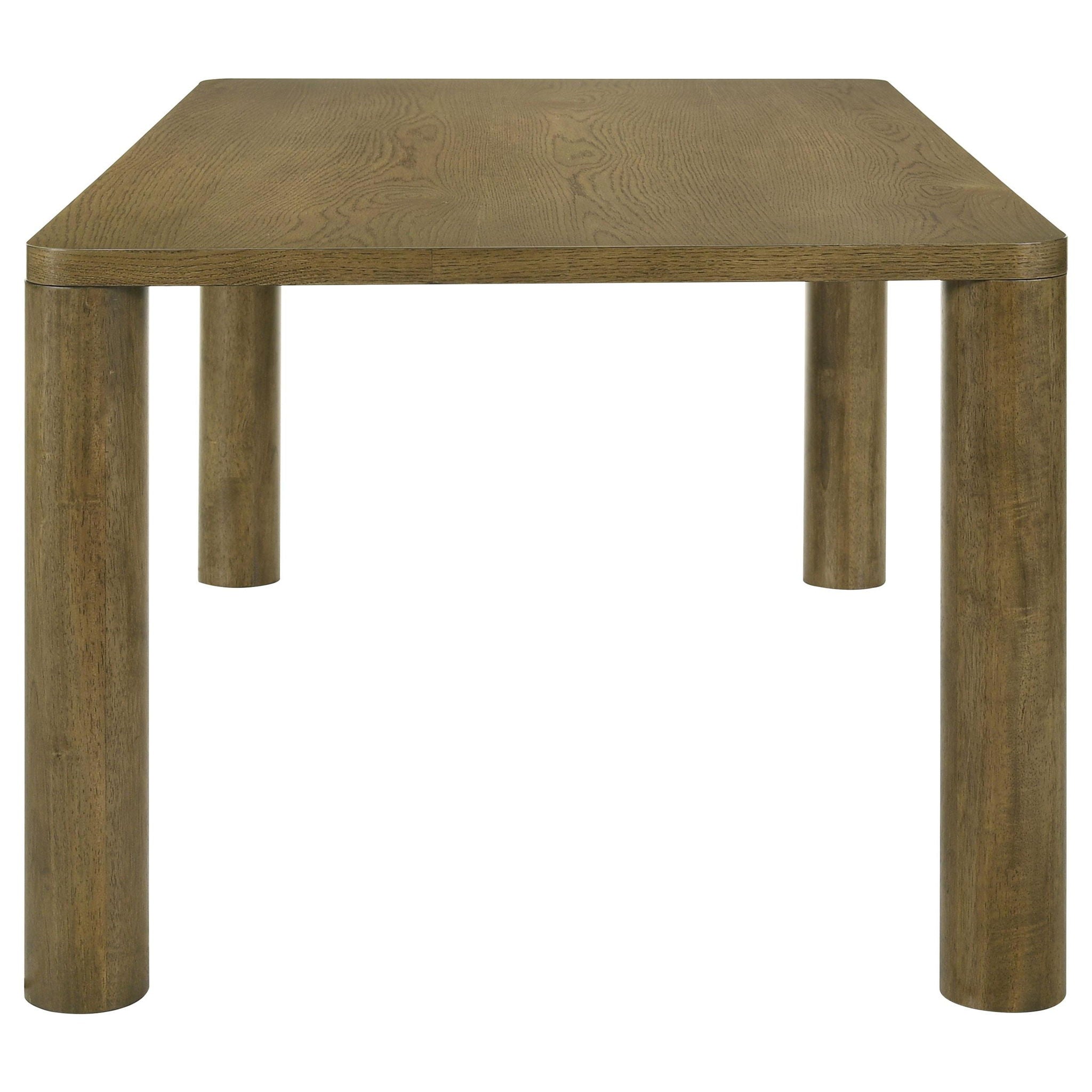 Castlewood 7-piece 71-inch Rectangular Dining Set Brown Oak