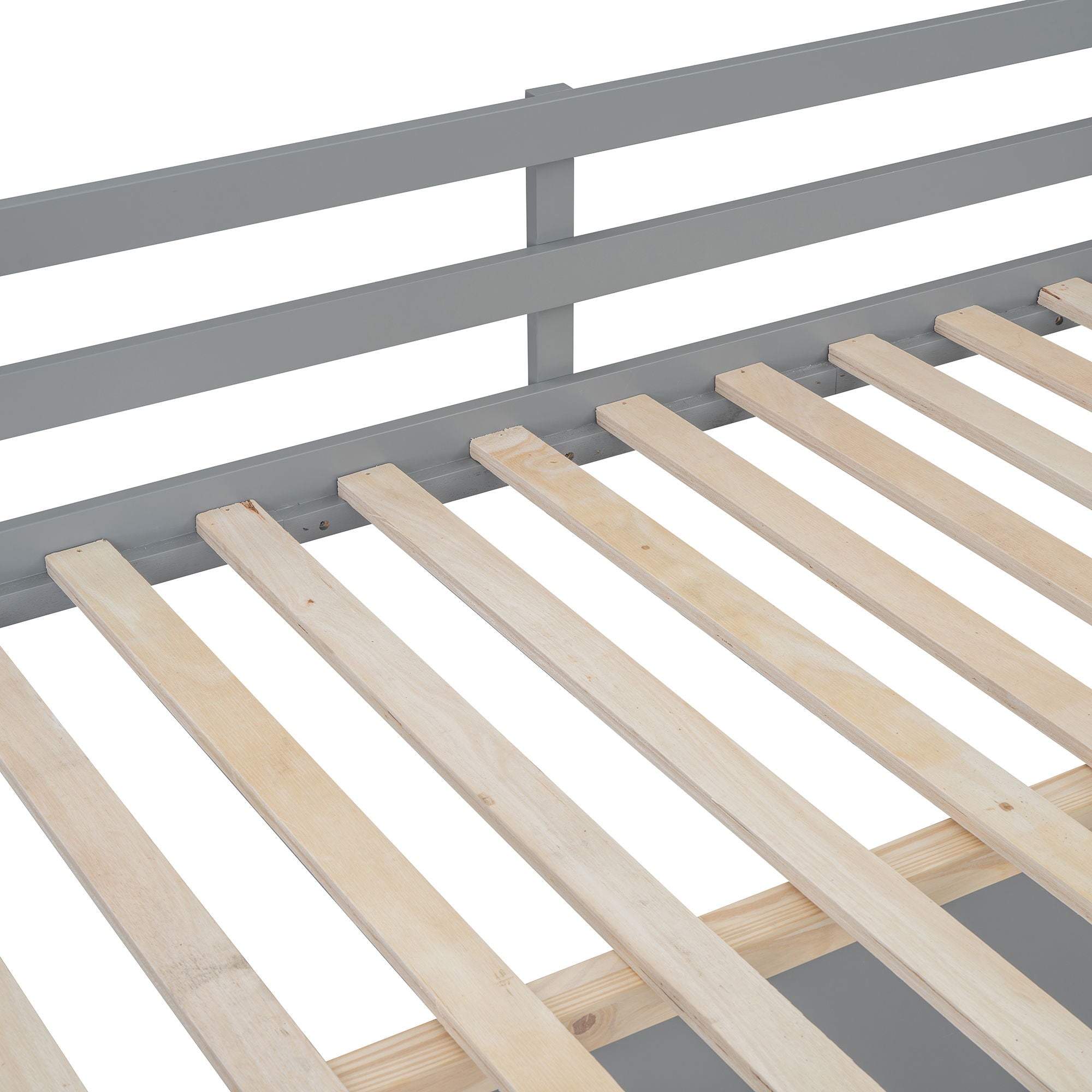 Loft Bed With Drawers, Cabinet, Shelves With Desk