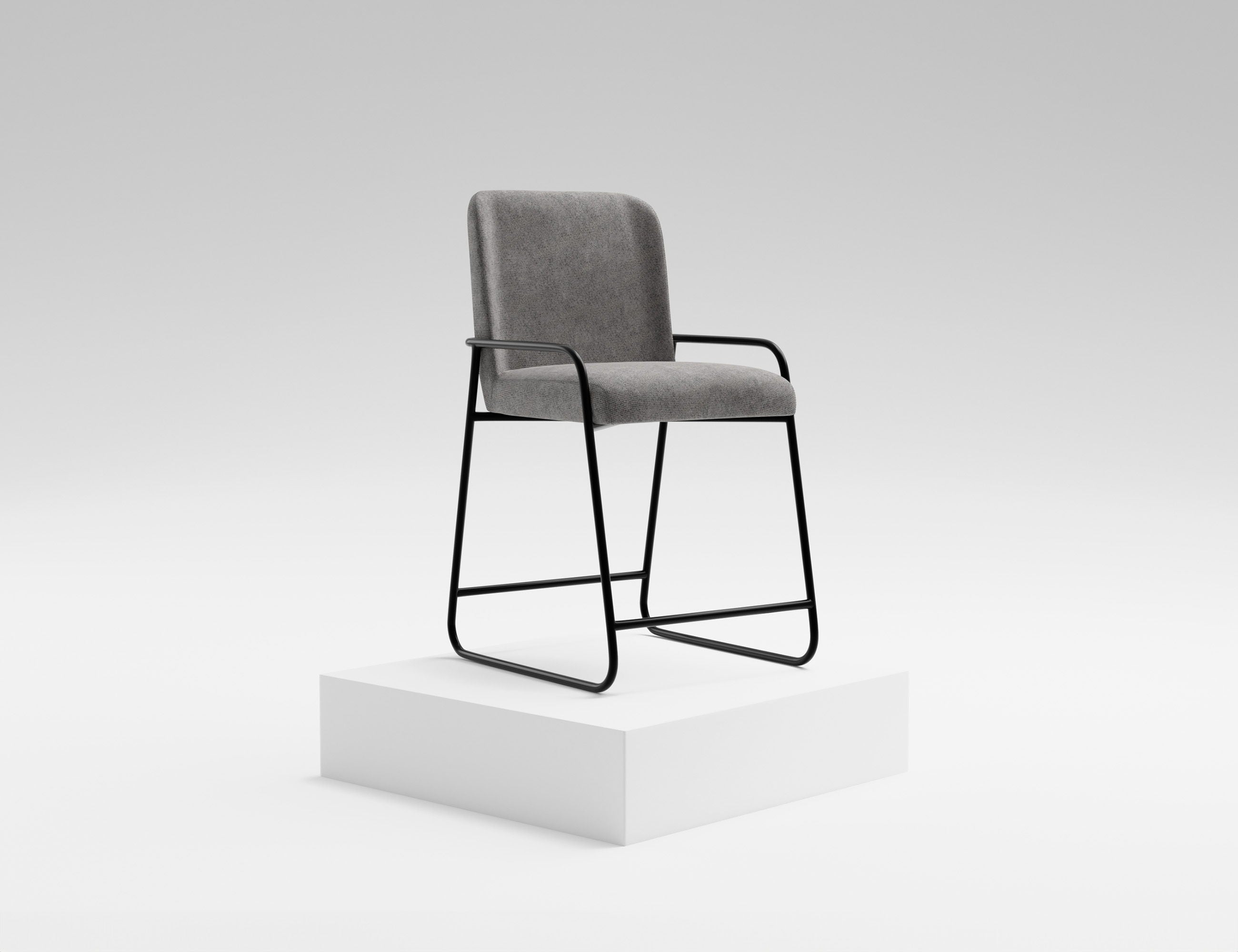 International Furniture Direct Comala - Metal Bar Stool | Meri Furniture