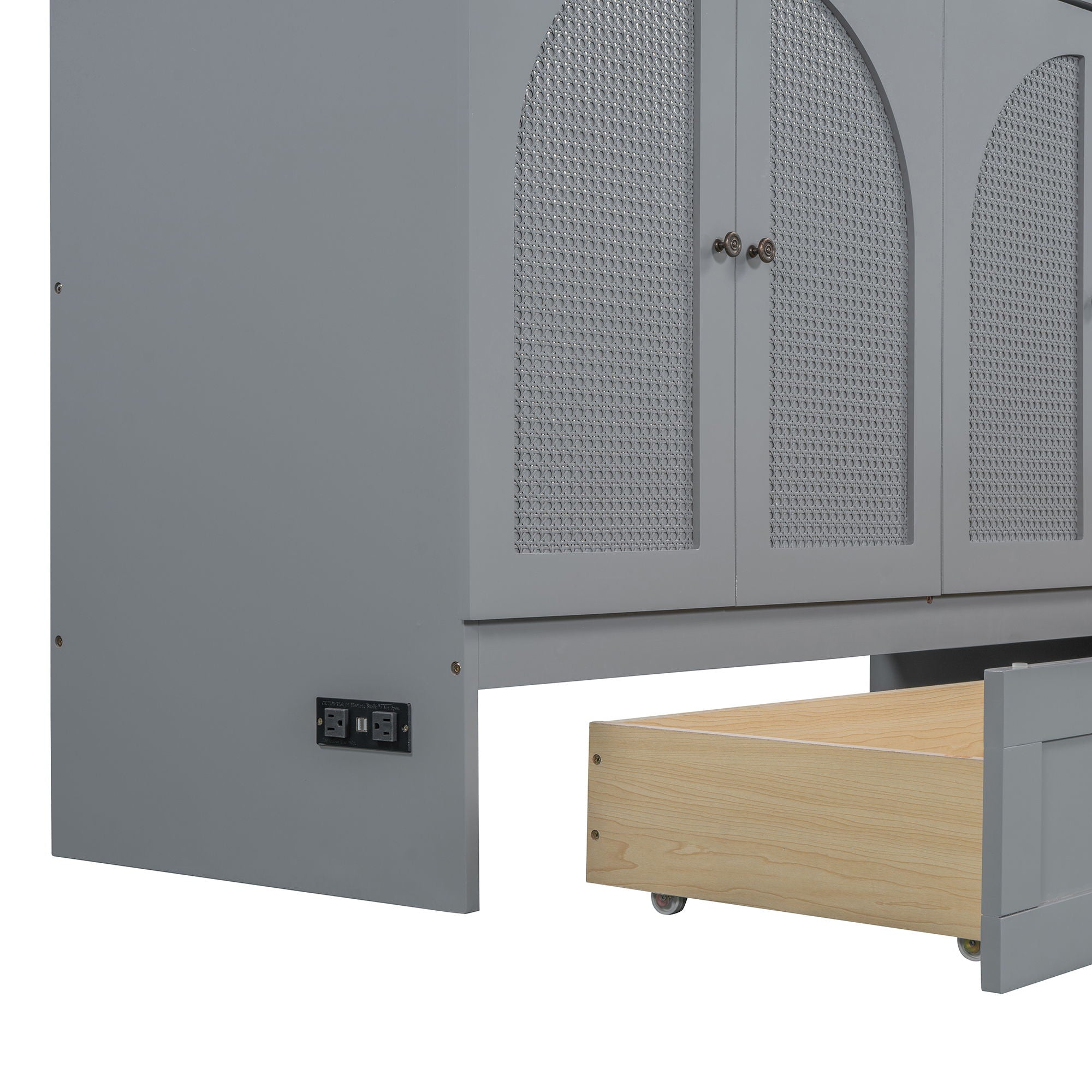 Murphy Bed With Large Drawers