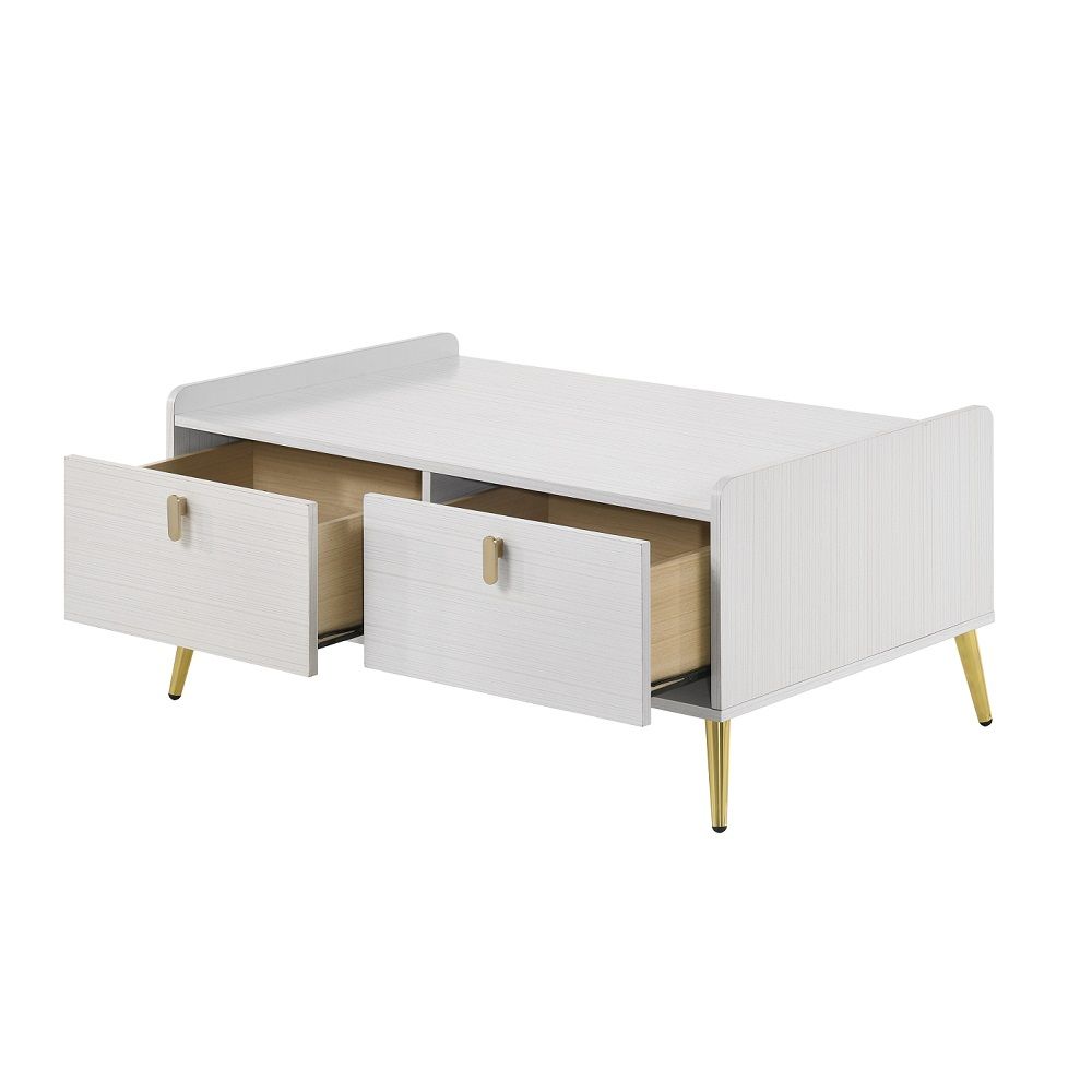 ACME Milla - Coffee Table - White | Meri Furniture