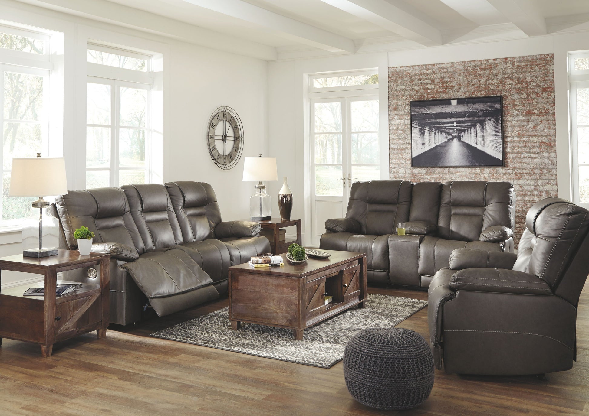Signature Design by Ashley® Wurstrow - Power Reclining Living Room Set | Meri Furniture
