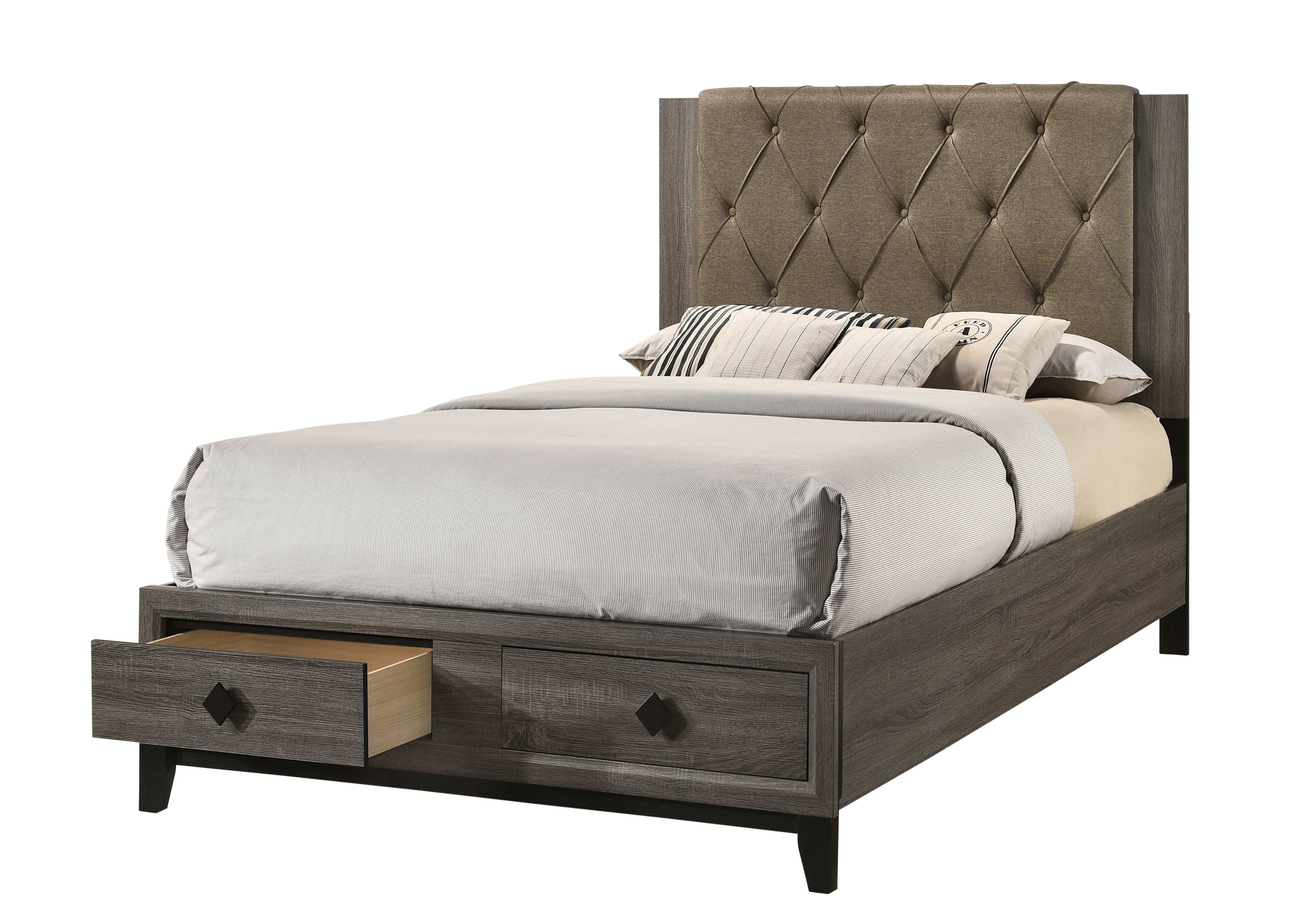ACME Avantika - Bed w/Storage | Meri Furniture