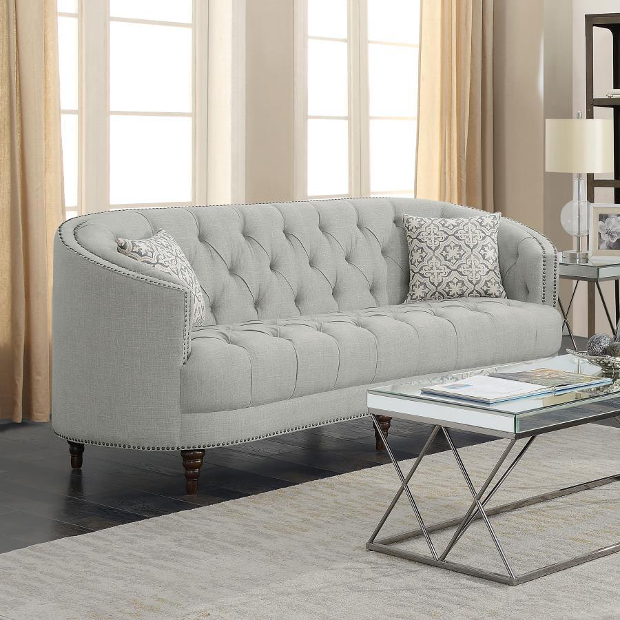 Coaster Fine Furniture Avonlea - Upholstered Sloped Arm Sofa | Meri Furniture