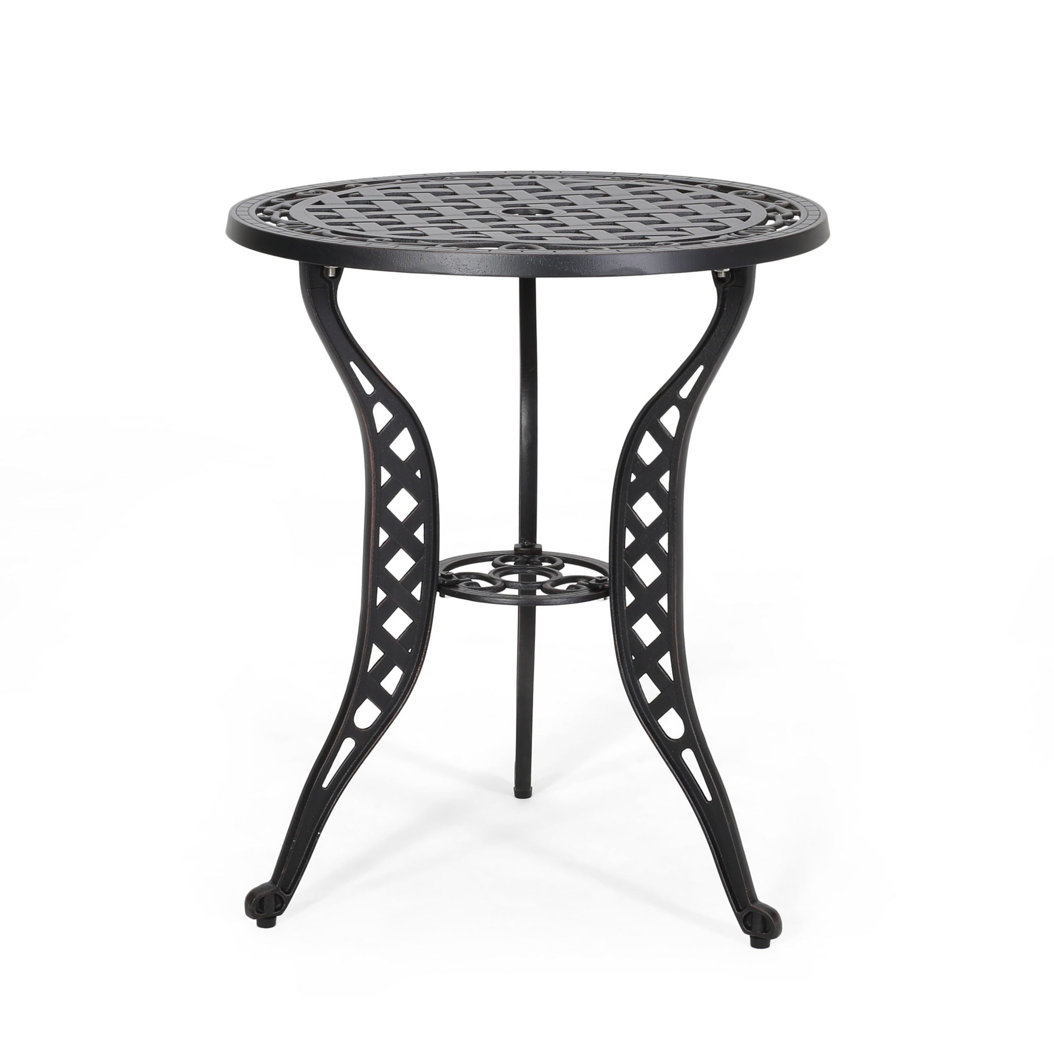 Bono Metal Bistro Set - Black