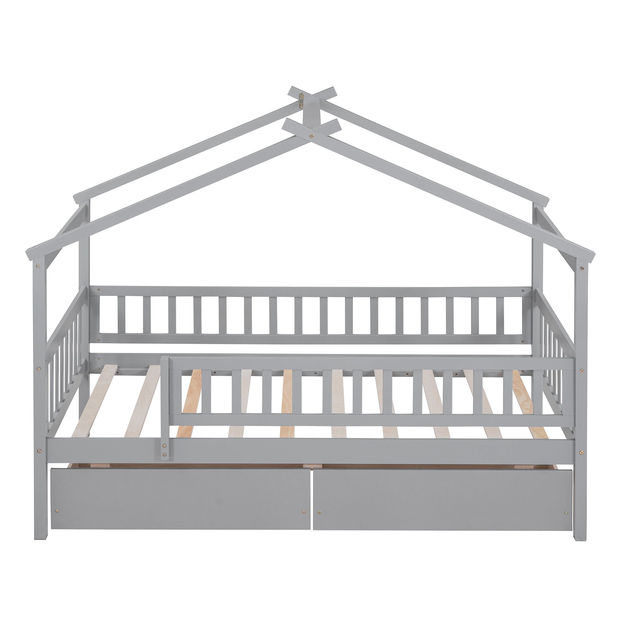 House Bed With 2 Drawers