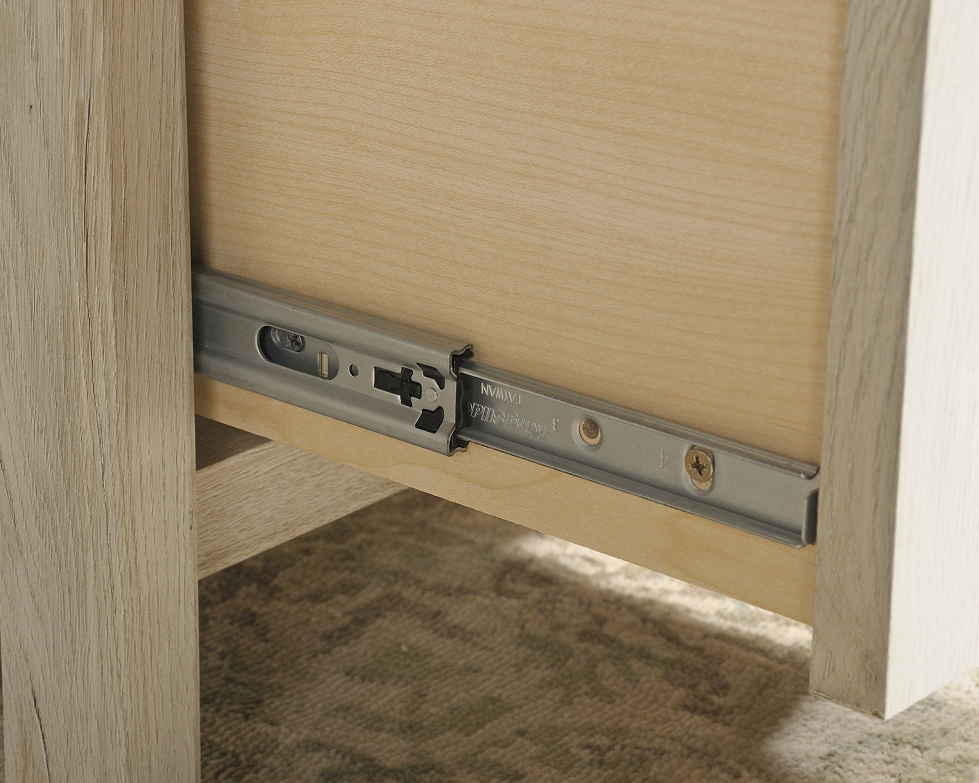 Costa Executive Desk Chalked Chestnut