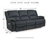 Ashley Furniture Draycoll - Reclining Sofa | Meri Furniture