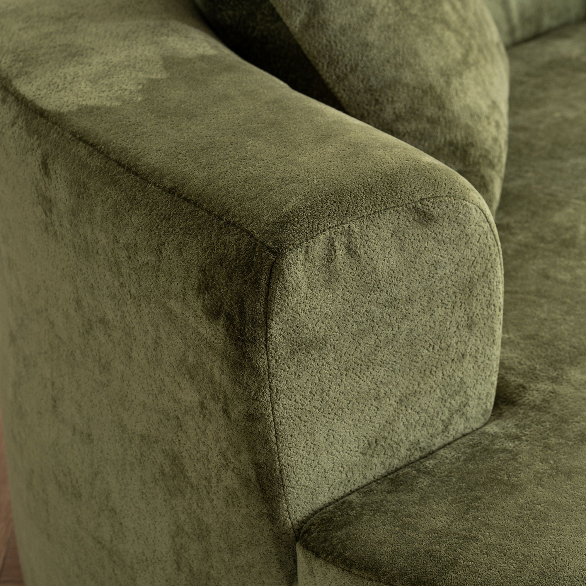 Cloud Modular Sectional Sofa With Chaise, With Deep Seat