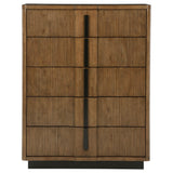 Terrace - 5-Drawer Chest Of Drawers - Ash Brown