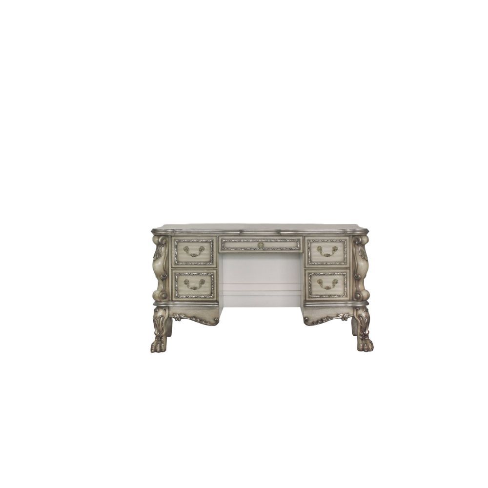 ACME Dresden - Vanity Desk - Vintage Bone White | Meri Furniture