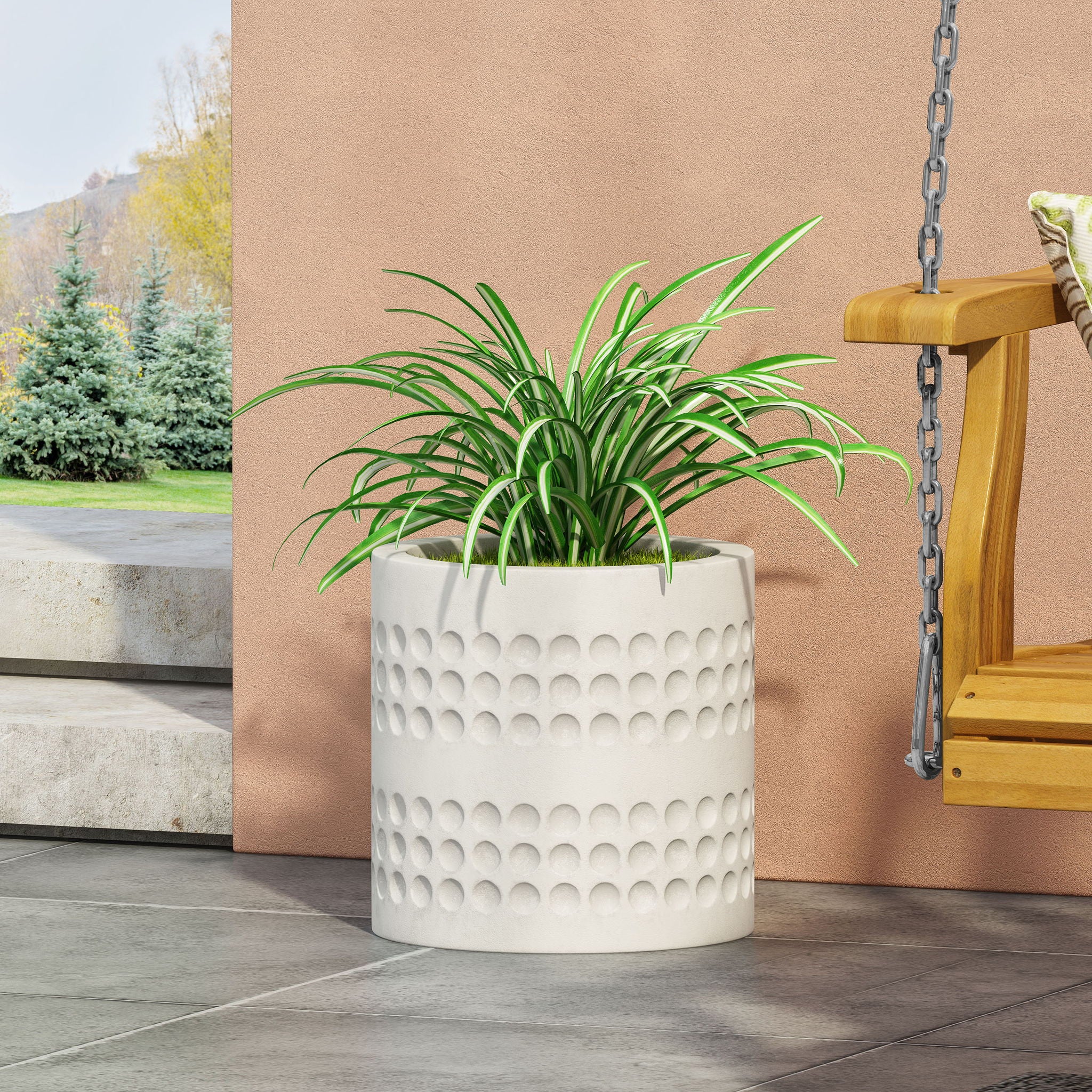 Elegant Design Cube Planter