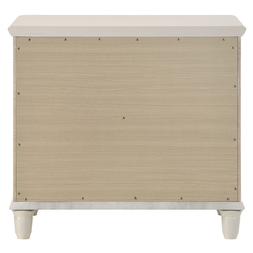Laveda - Nightstand - Pearl White