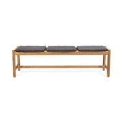 Cambria - Rustic 3 Seater Bench - Teak