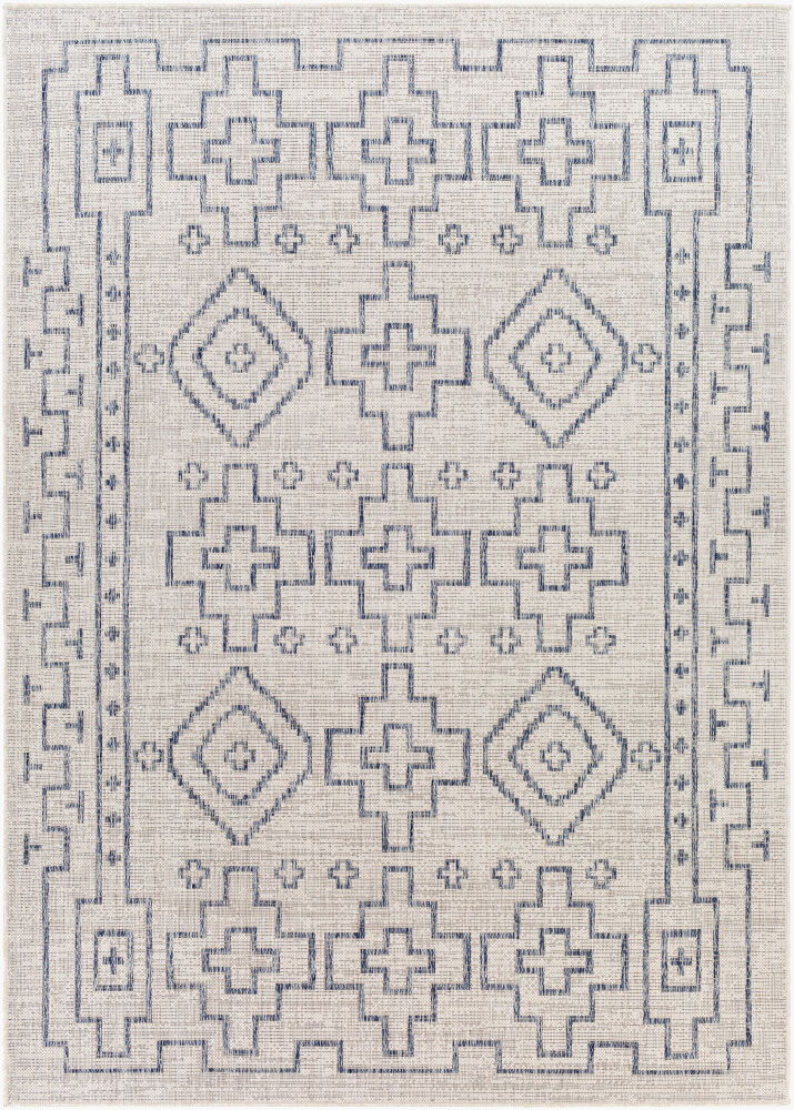Tuareg Machine Woven Rug