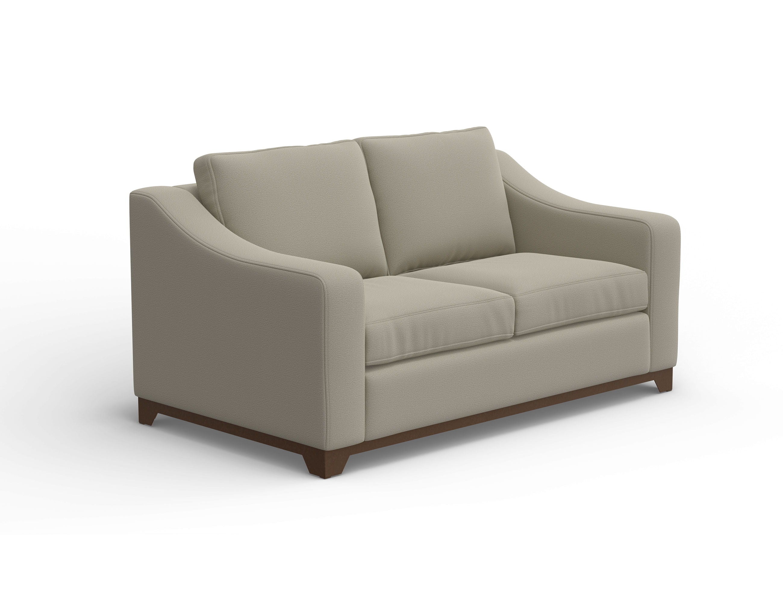 International Furniture Direct Natural Parota - Loveseat | Meri Furniture