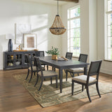 Caruso Heights - Rectangular Table Set - Black