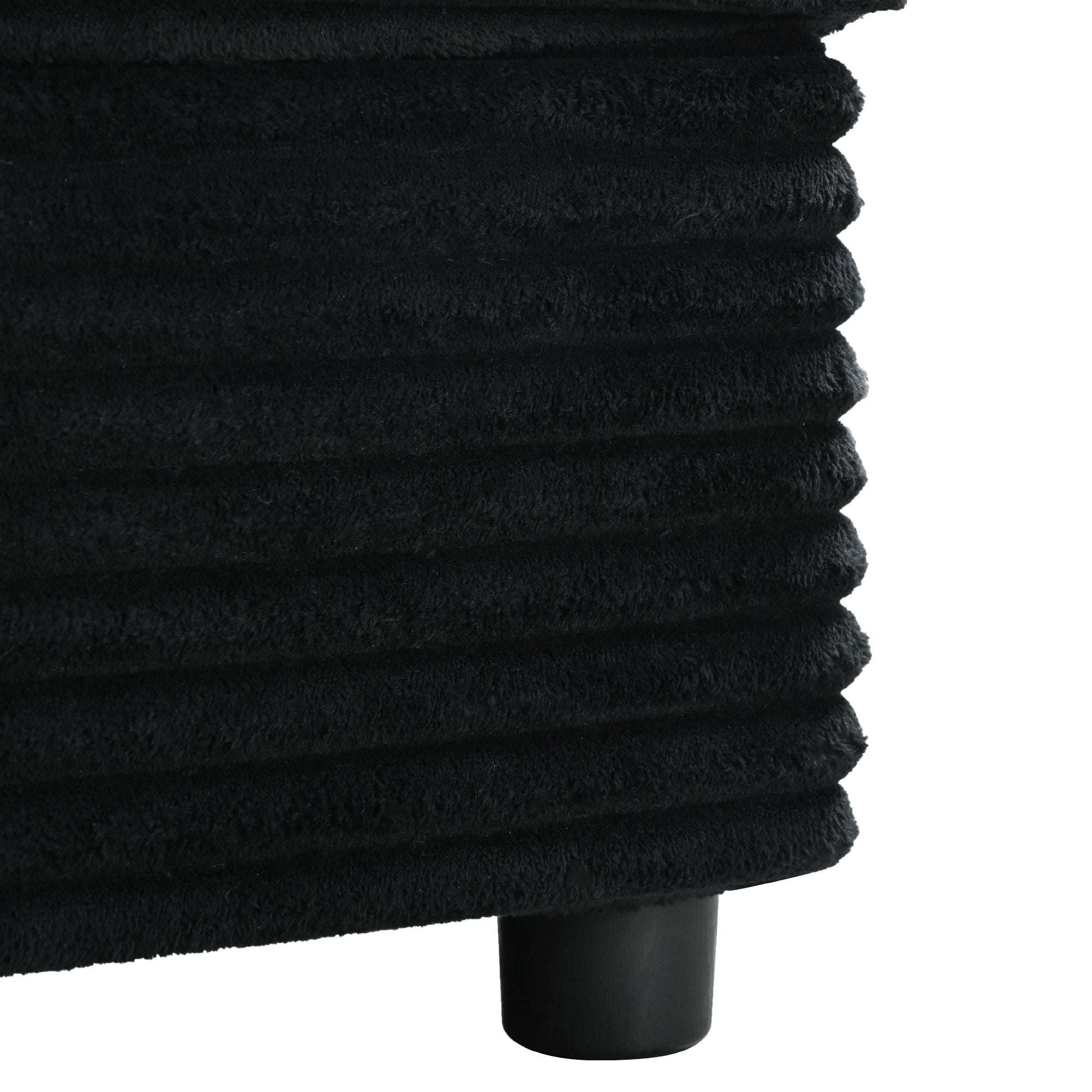 Oversized Loveseat Chaise With 2 USB Ports, 2 Cup Holders And 2 Throw Pillows