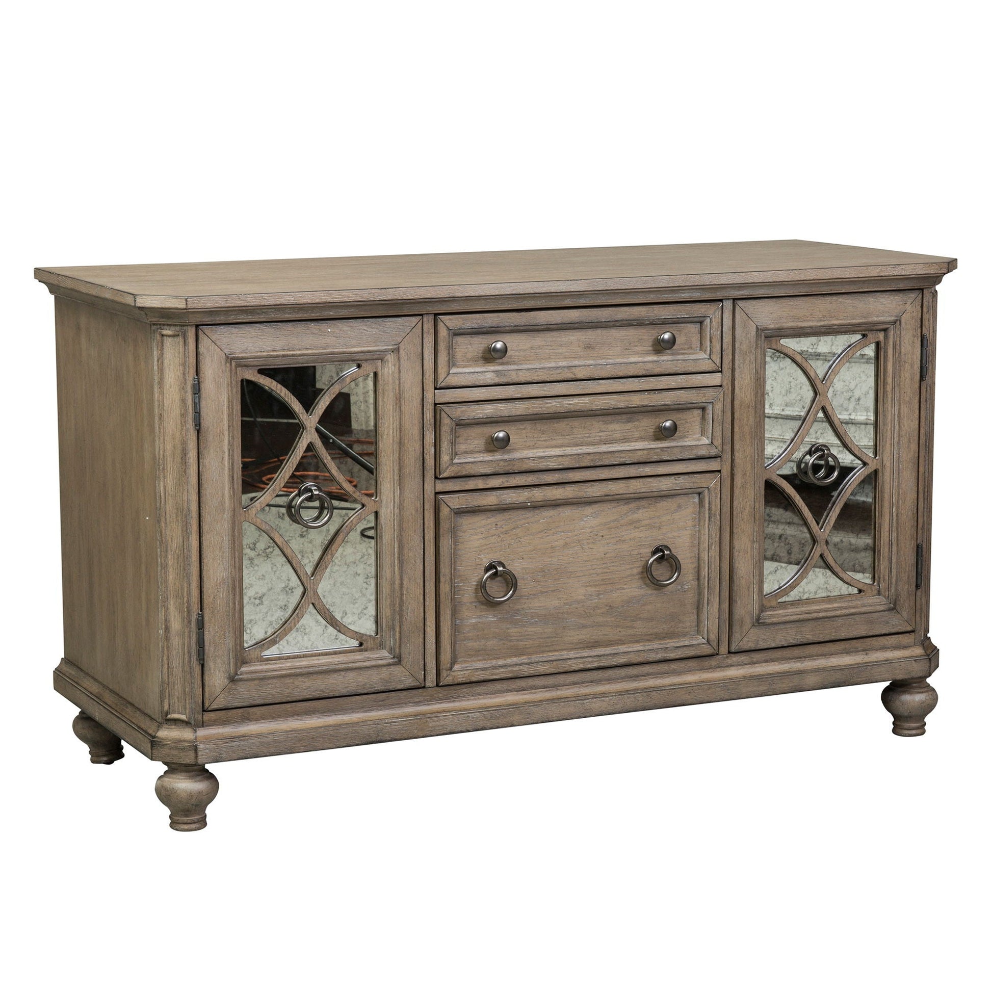 Liberty Furniture Simply Elegant - Credenza - Light Brown | Meri Furniture