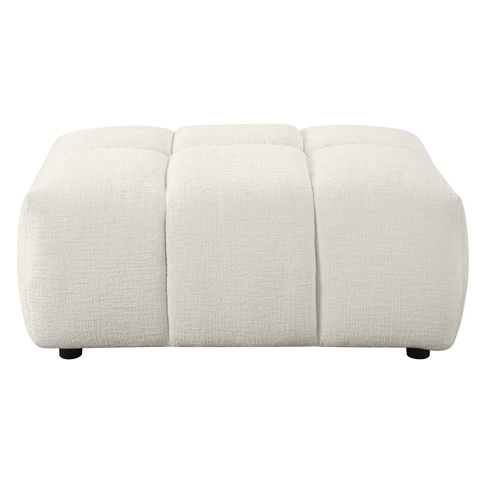 ACME Loanna - Ottoman - White | Meri Furniture