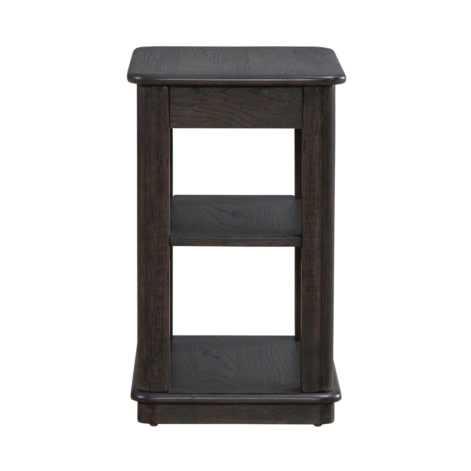 Wallace - Chair Side Table - Brown