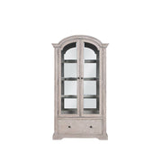 ACME Wynsor - Curio - Antique Champagne | Meri Furniture