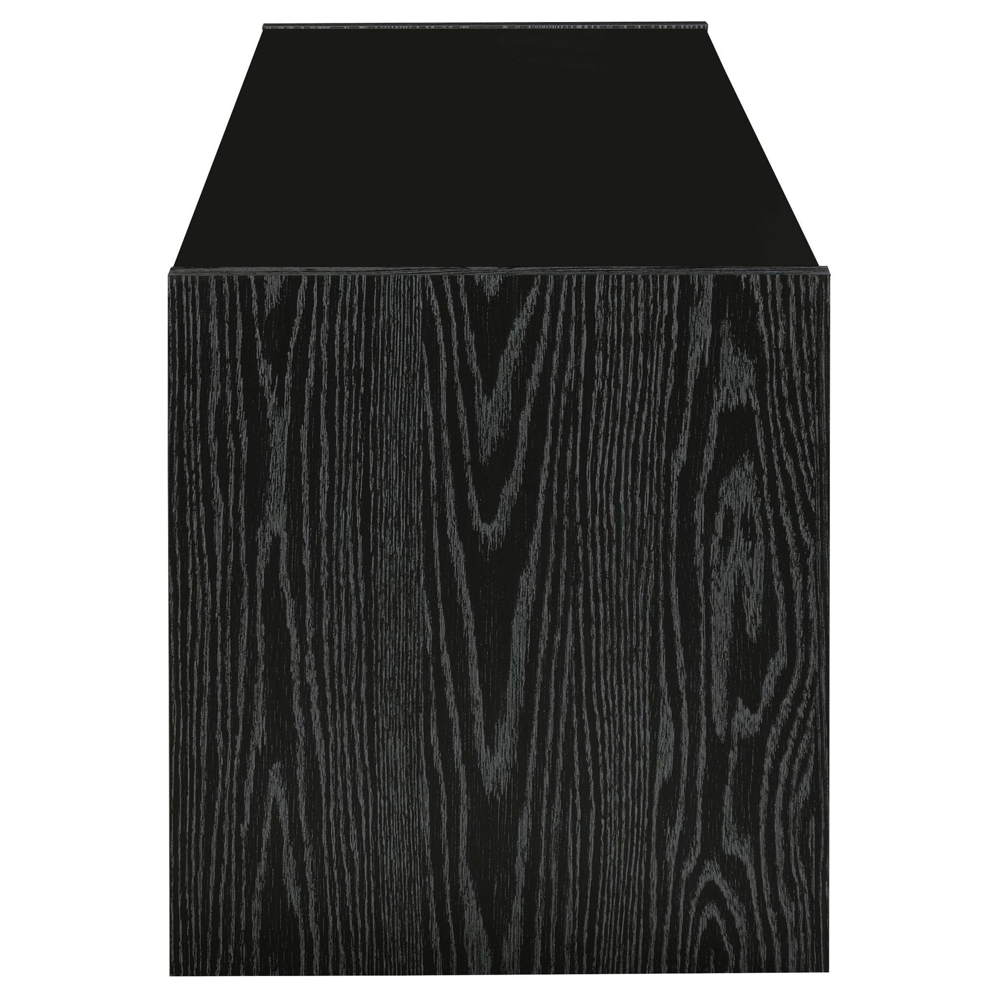 Alton 3-drawer Engineered Wood 61-inch TV Stand Black Oak