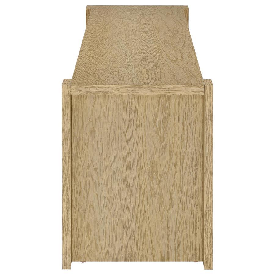 Laurelton - 60" 2-Door TV Stand Media Console - Light Oak