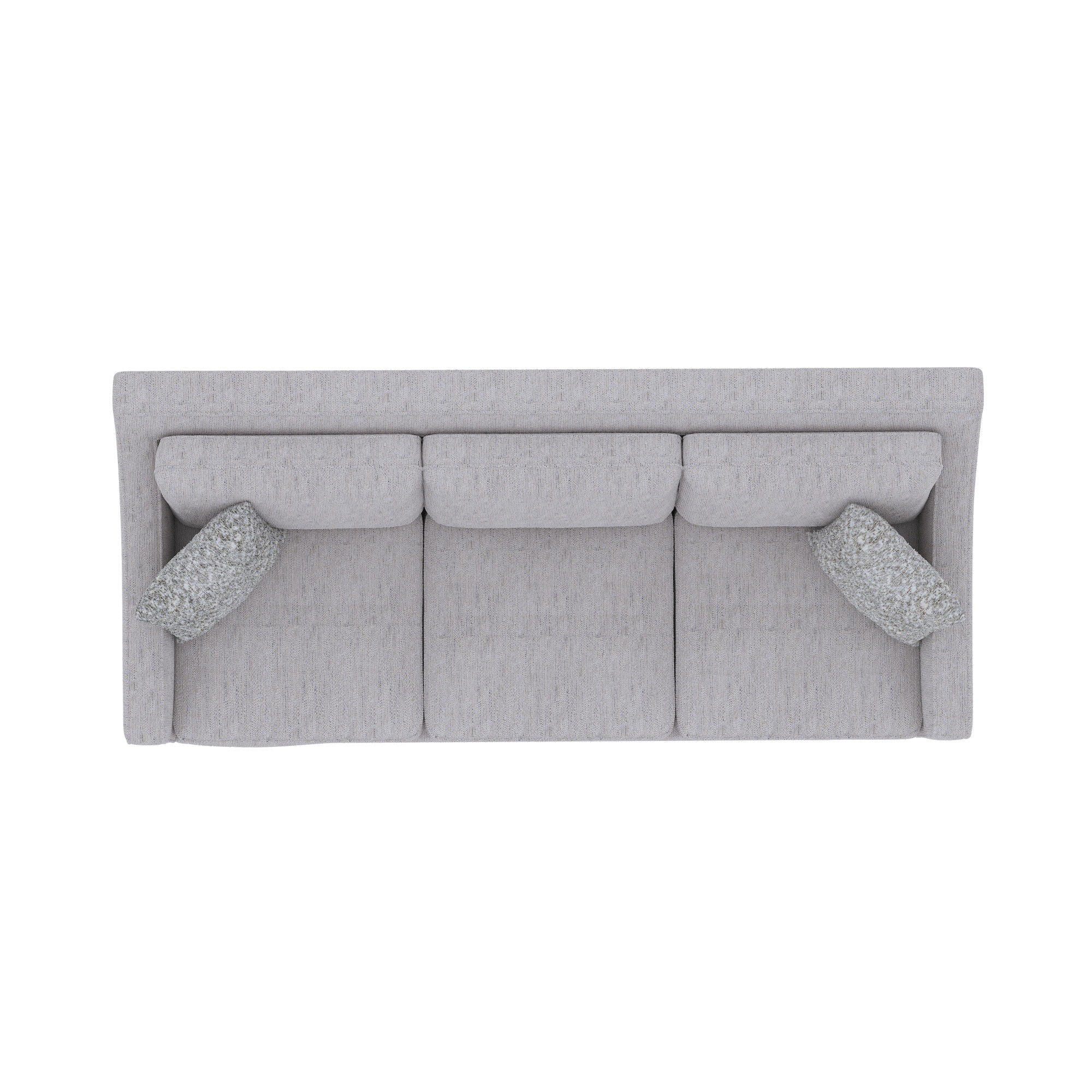 Sofa With Casual Accent - Gray