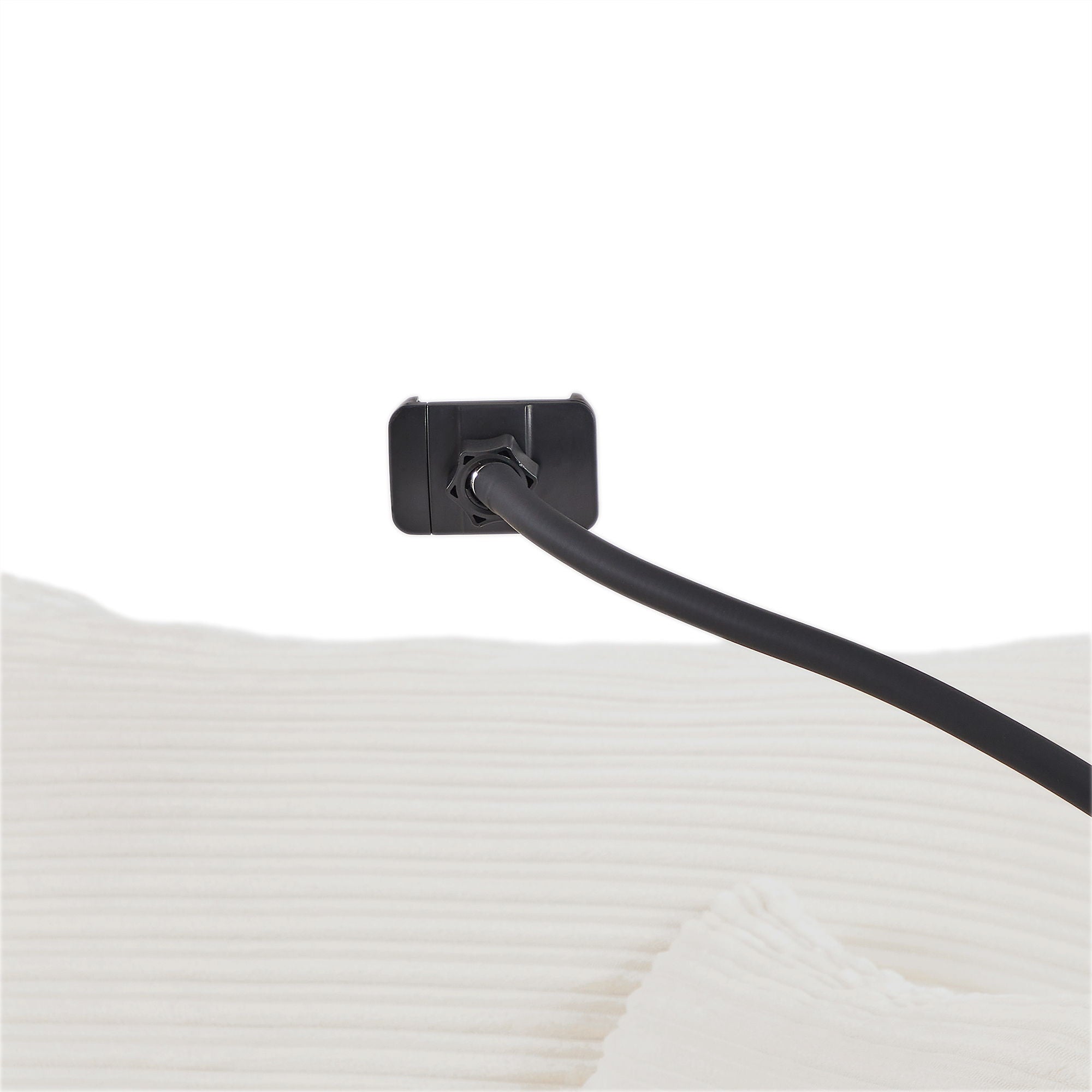 Single Sofa Couch With Storage Space, Movable Ottoman, USB Ports, Cup Holders, Phone Holder