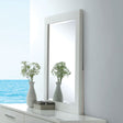 Furniture of America Christie - Mirror - White | Meri Furniture