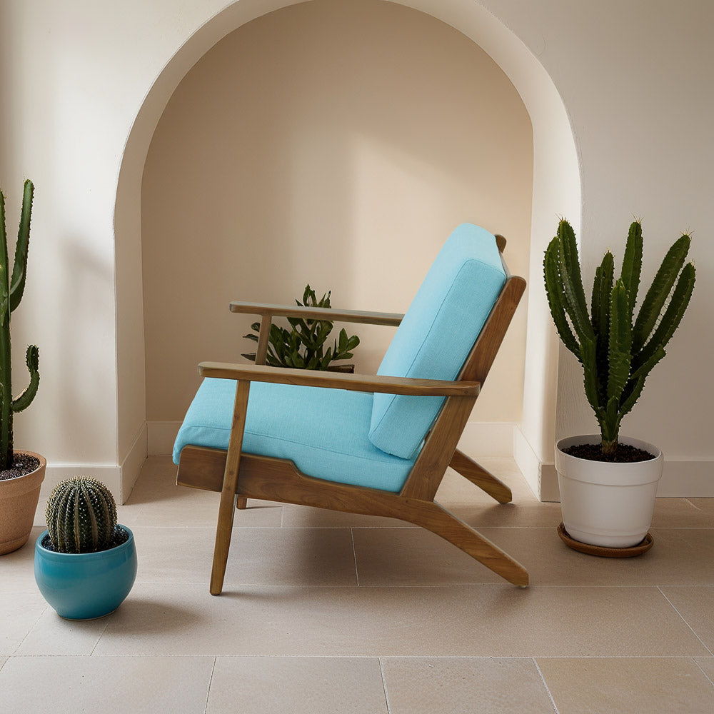 Connor - Genuine Leather Lounge Chair