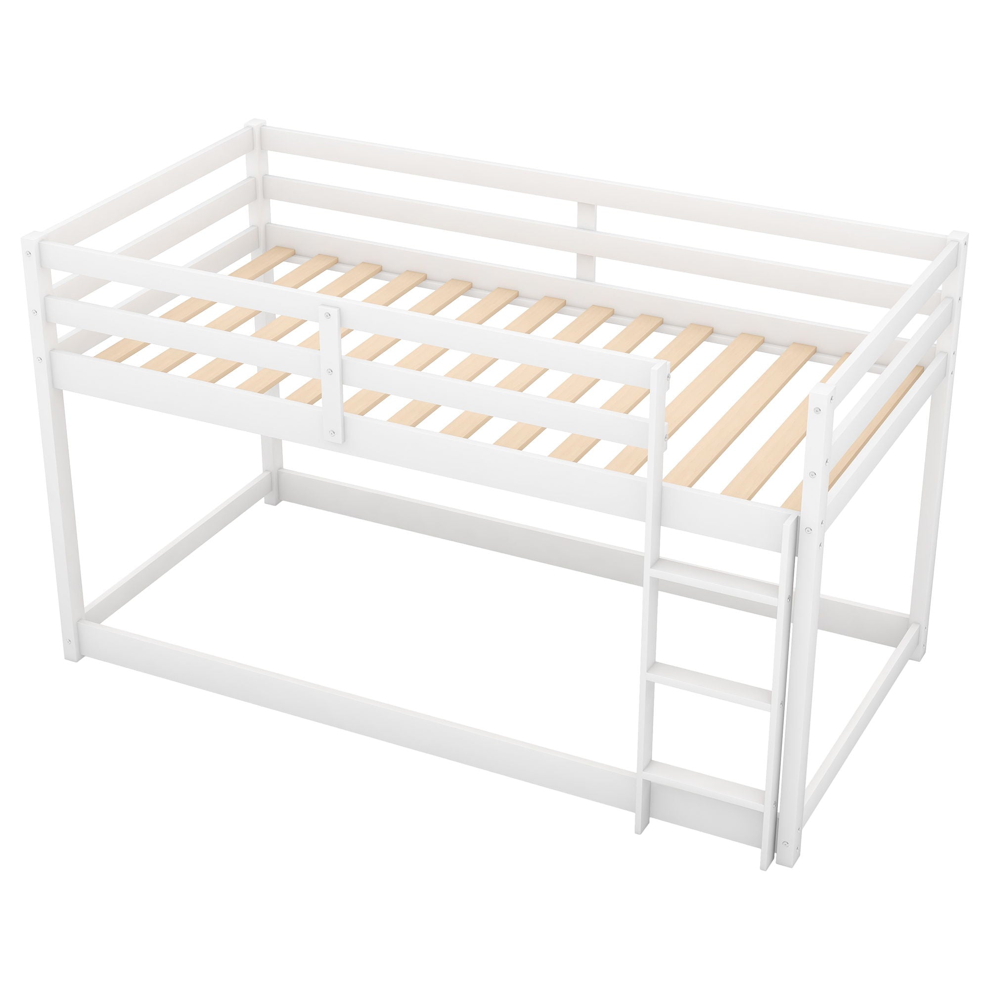 Floor Bunk Bed With Ladder