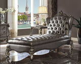 Create an elegant, traditional design in your room with the Versailles Chaise.