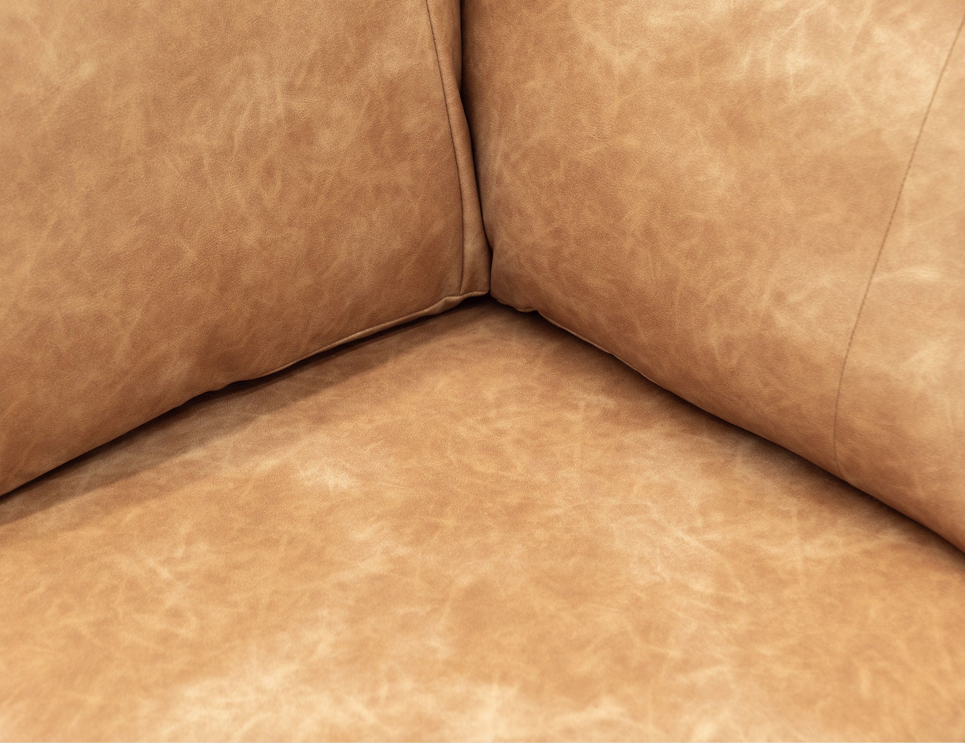 International Furniture Direct Olivo - LAF Loveseat - Orange | Meri Furniture