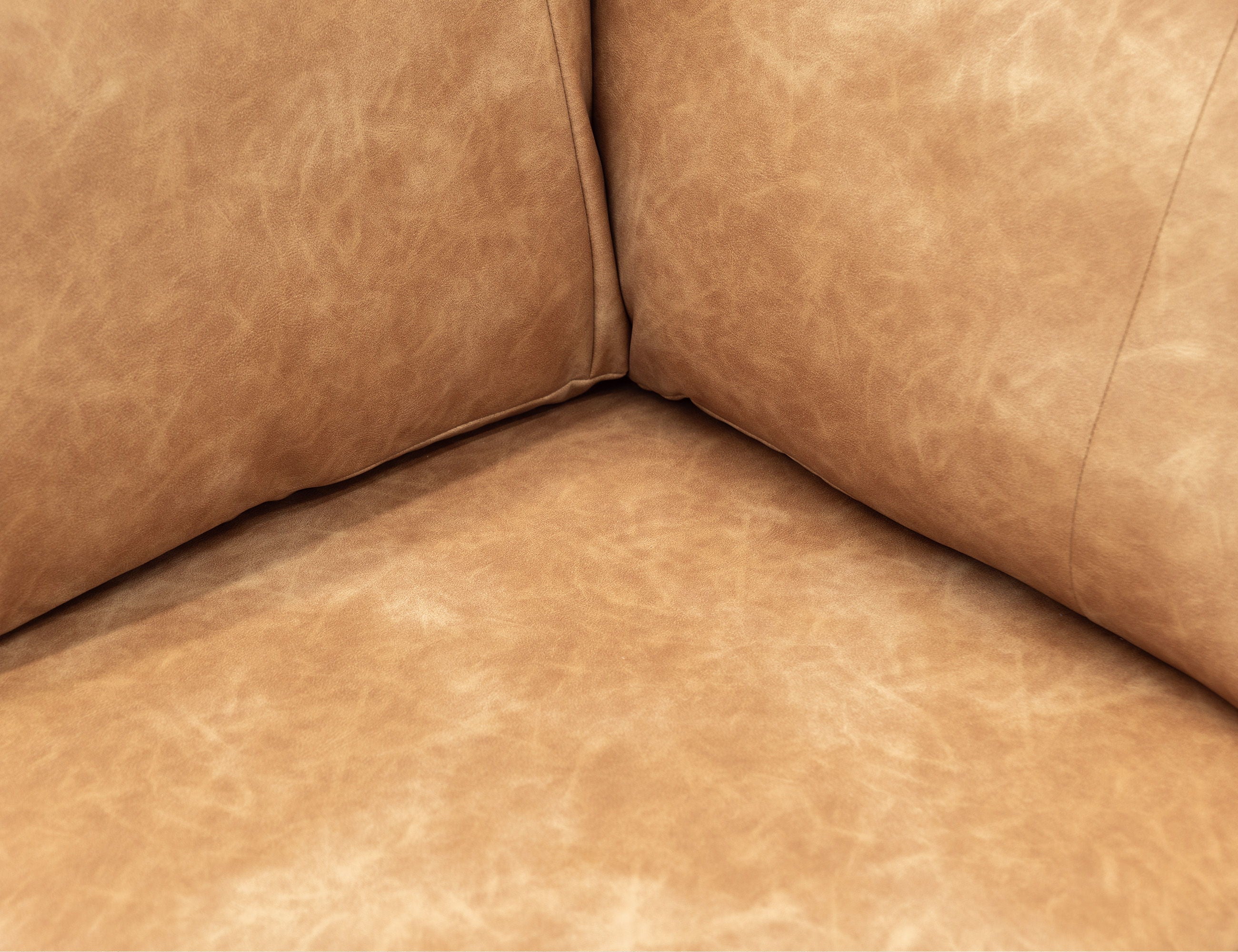 International Furniture Direct Olivo - LAF Loveseat - Orange | Meri Furniture