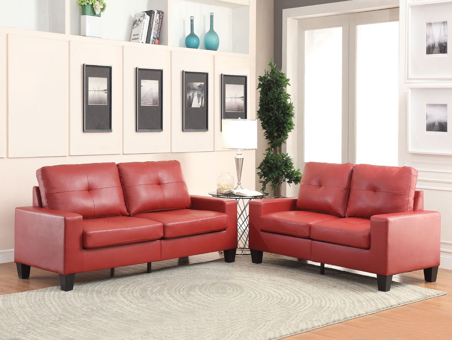 ACME Platinum II - Sofa & Loveseat | Meri Furniture