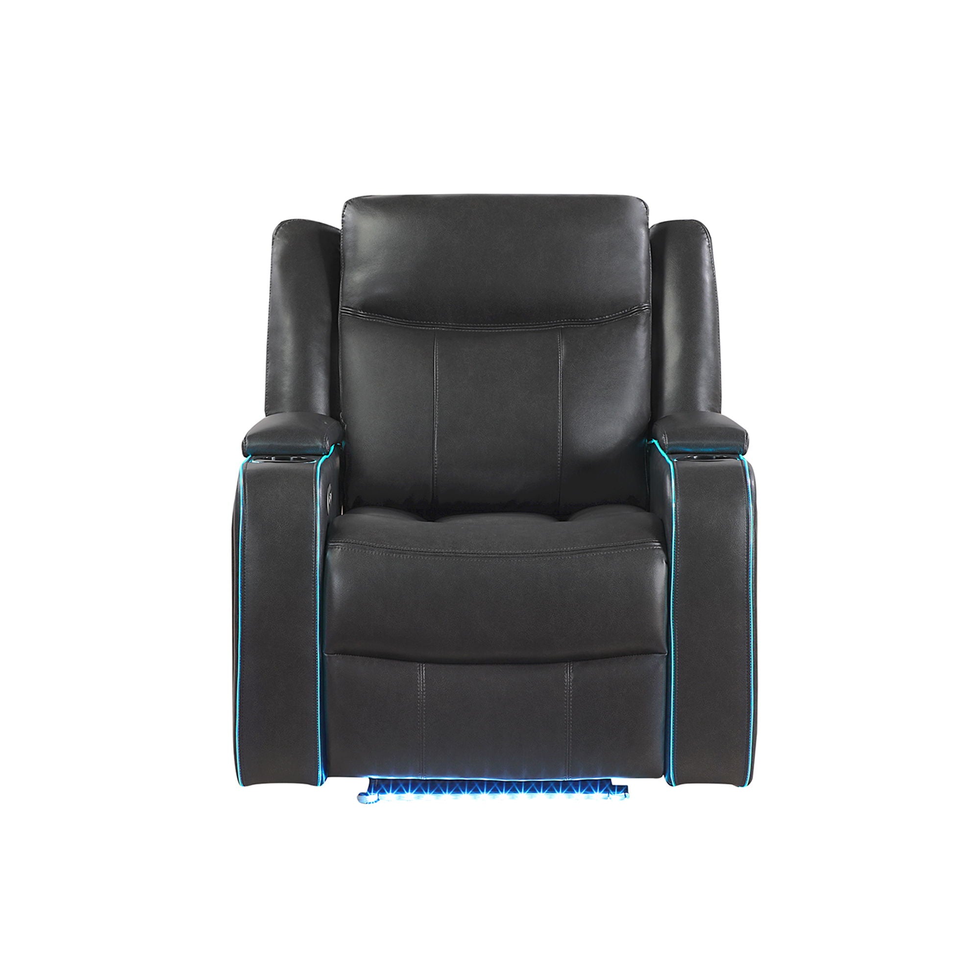 Blanca - Power Reclining Set With LED Lights, USB And Built In Speakers