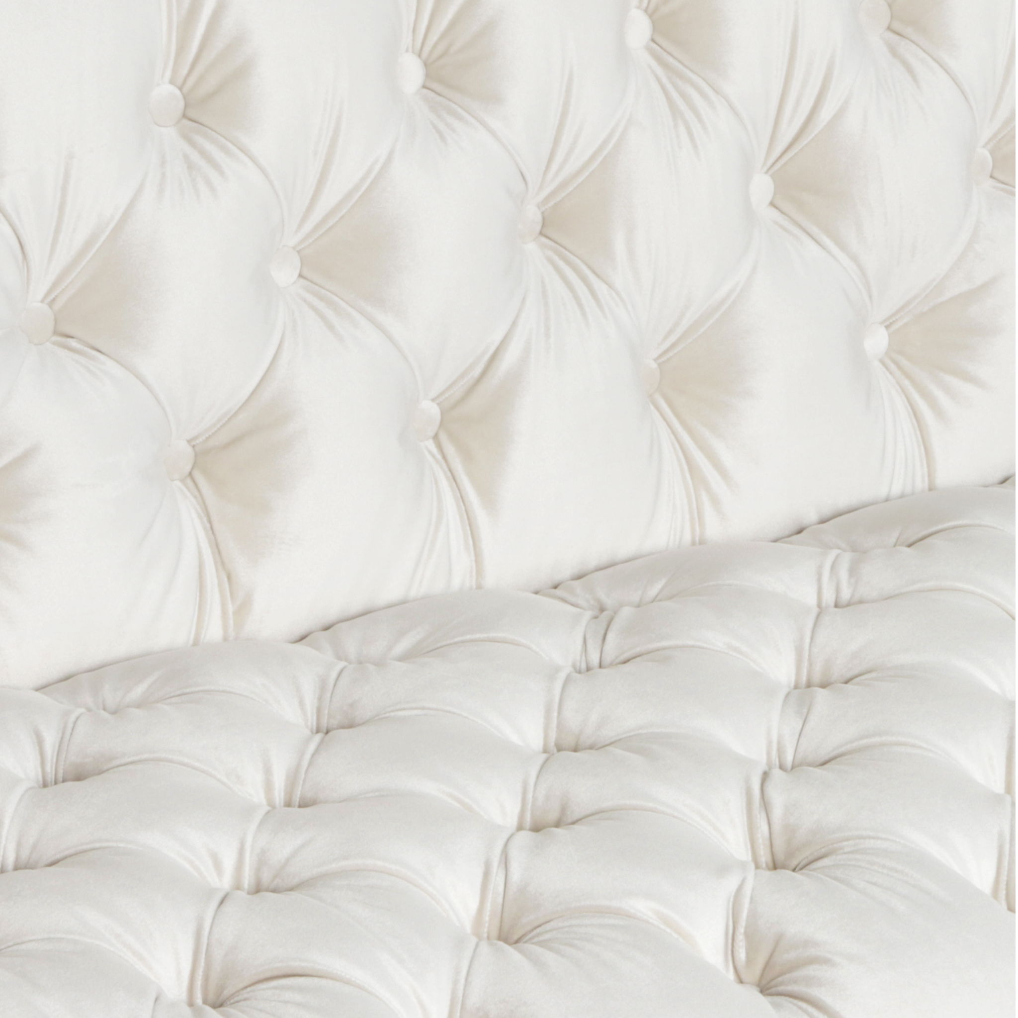 Contemporary 3 Seater Sofa With Button Tufting